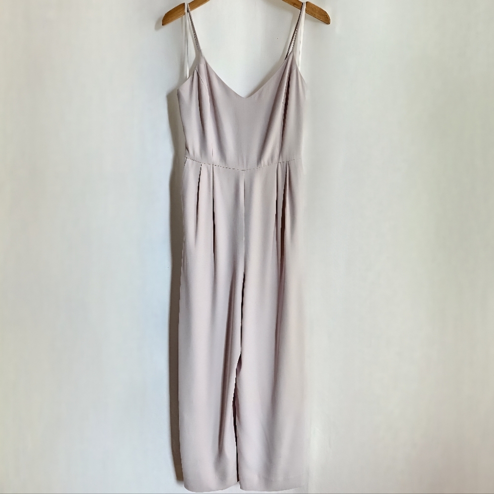 🇨🇦 Aritzia Babaton Light Purple Sleeveless Crepe Jumpsuit - Picture 5 of 14